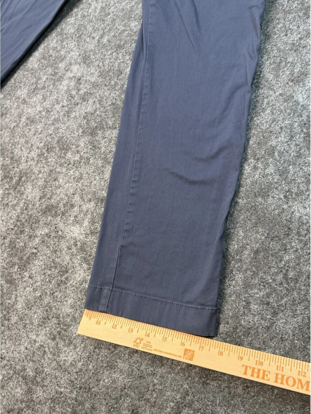 J.Crew Flex Straight Chino Pants Mens 34x32 Blue Gray Stretch Casual Cotton